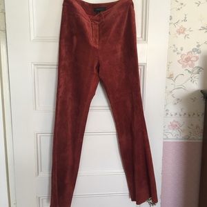 Siena Studio Rust Suede Pants